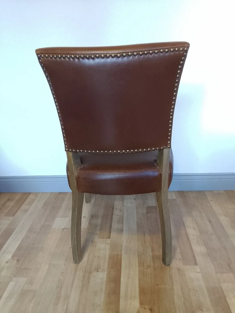 Leather Dining Room Chair - Image 3