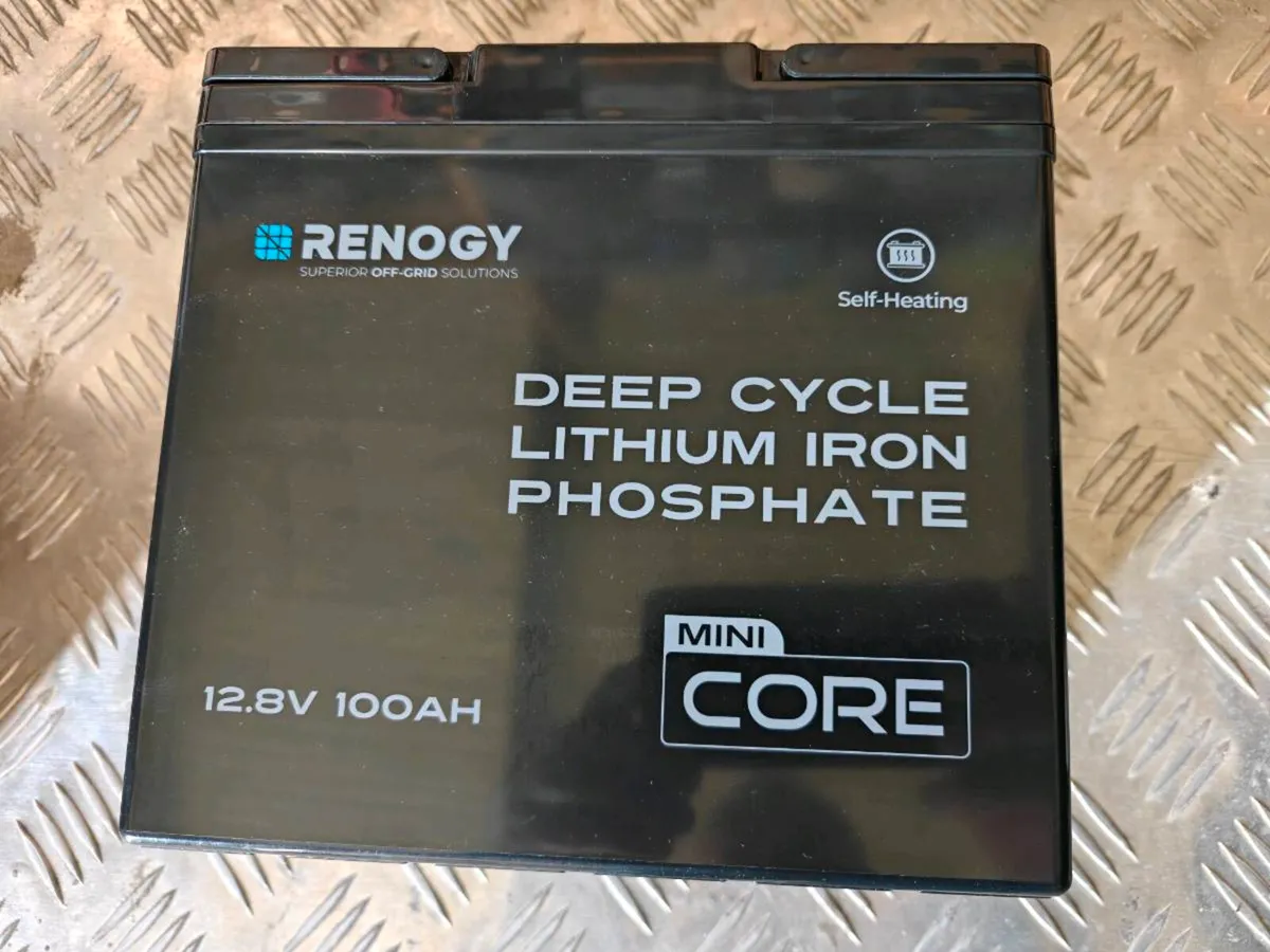 Renogy 12v lithium 100ah - Image 1