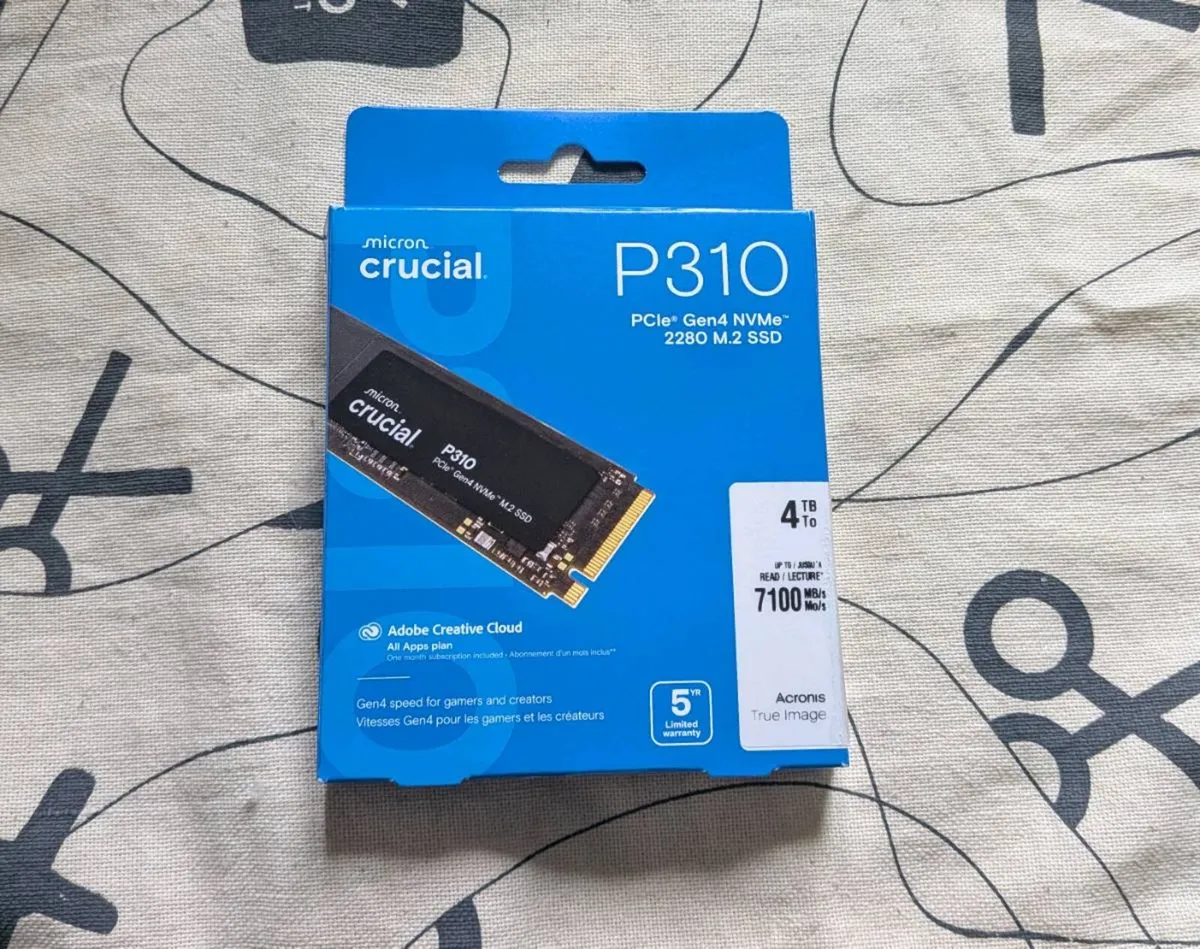 Crucial P310 4TB SSD - price firm