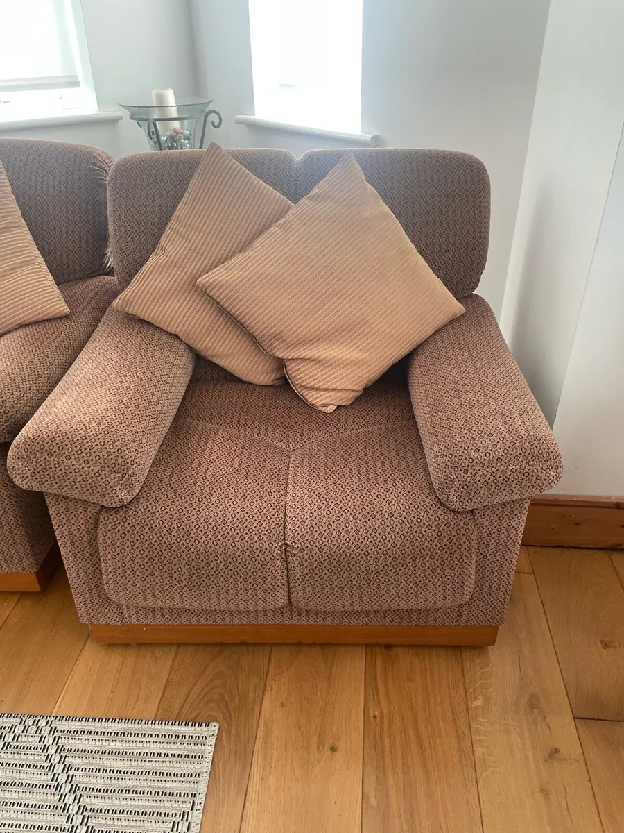 G Plan mid century 3 piece suite - Image 3