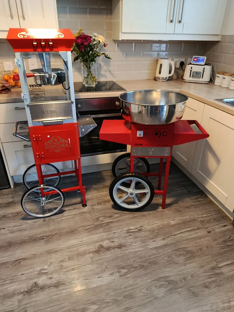 Slushie, Popcorn, Candy Floss machines for Hire - Image 4