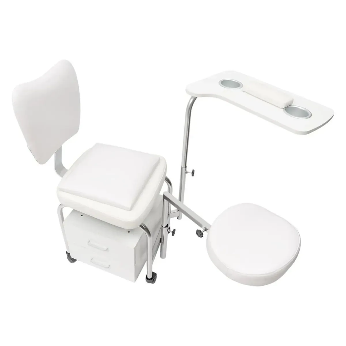 Manicure Pedicure Chair Nail Table Trolley - Image 2