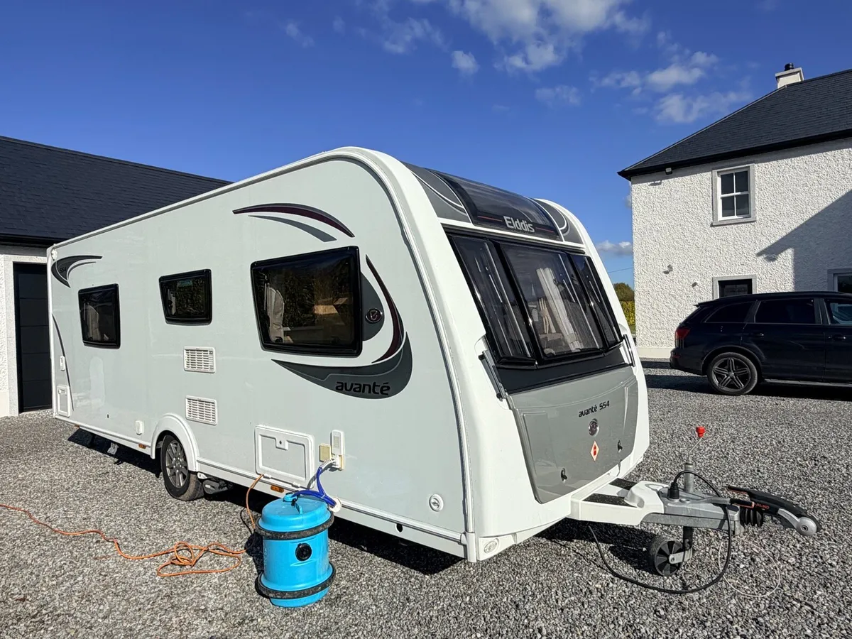 **ISLAND BED** Elddis Avante 554 Caravan - Image 3