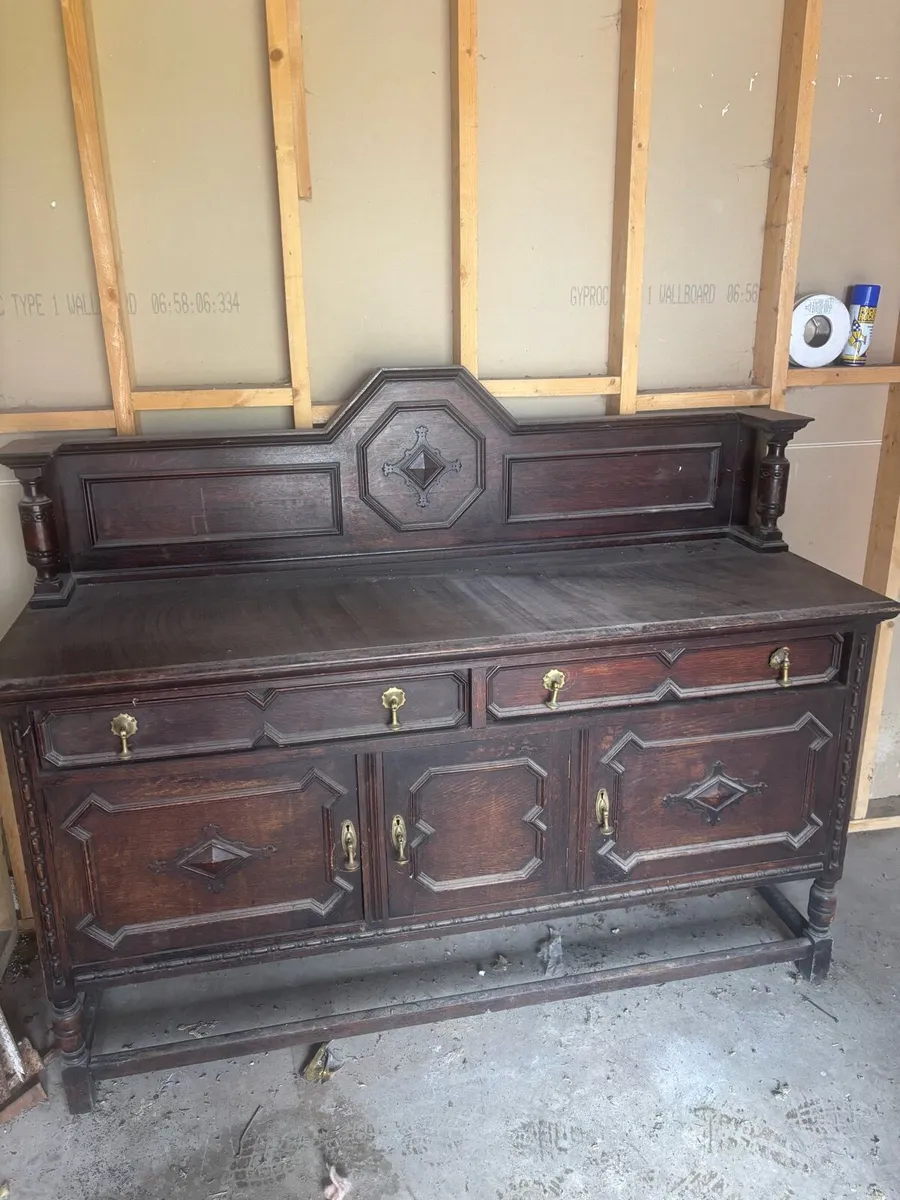 Antique Victorian sideboard