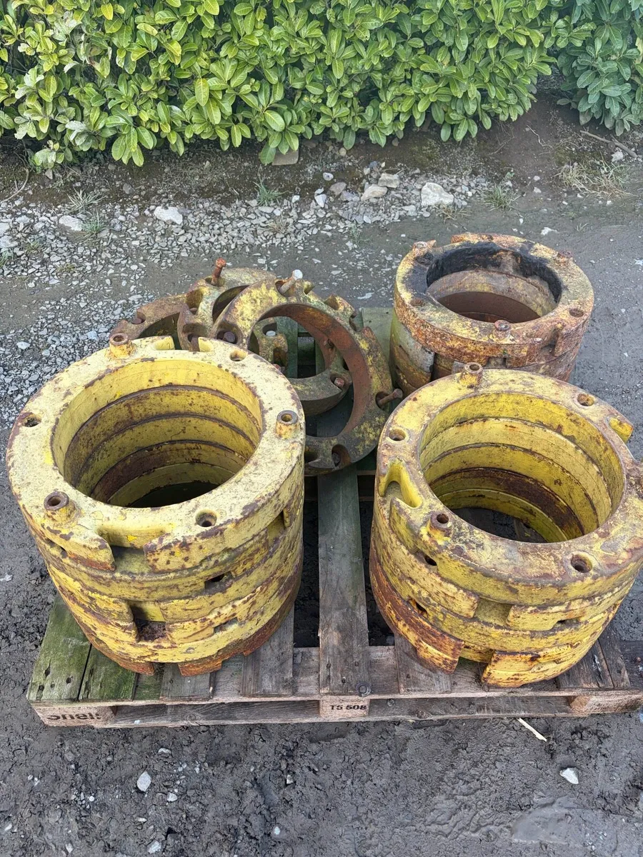 John Deere wheel weights - Image 1