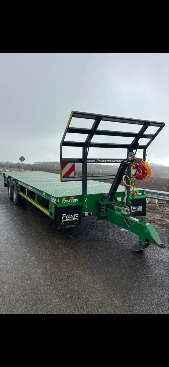 28ft Power Engineering bale trailer - Image 2