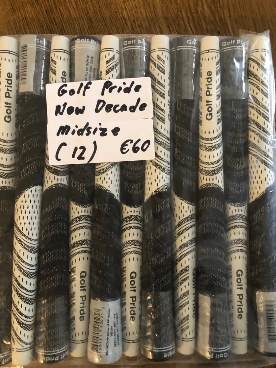 Set (12) Midsize Golf Pride Grips ( Final Price ) - Image 2