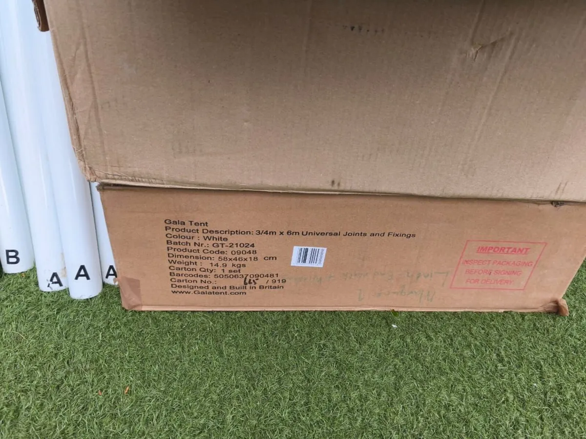 New 4 x6m Marquee with new marquee lining. - Image 4