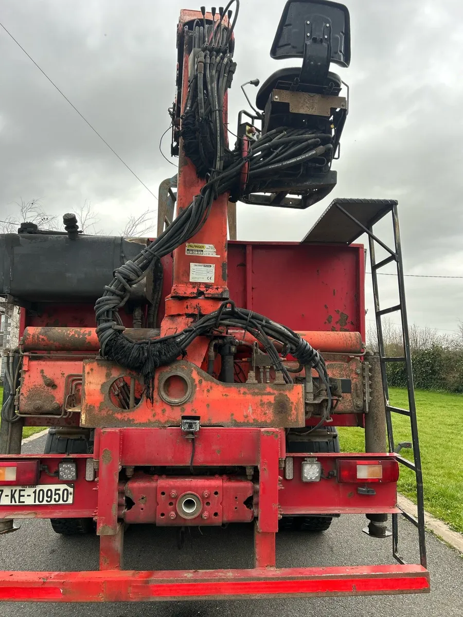 Palfinger PK18001L Block crane c/w grab - Image 2