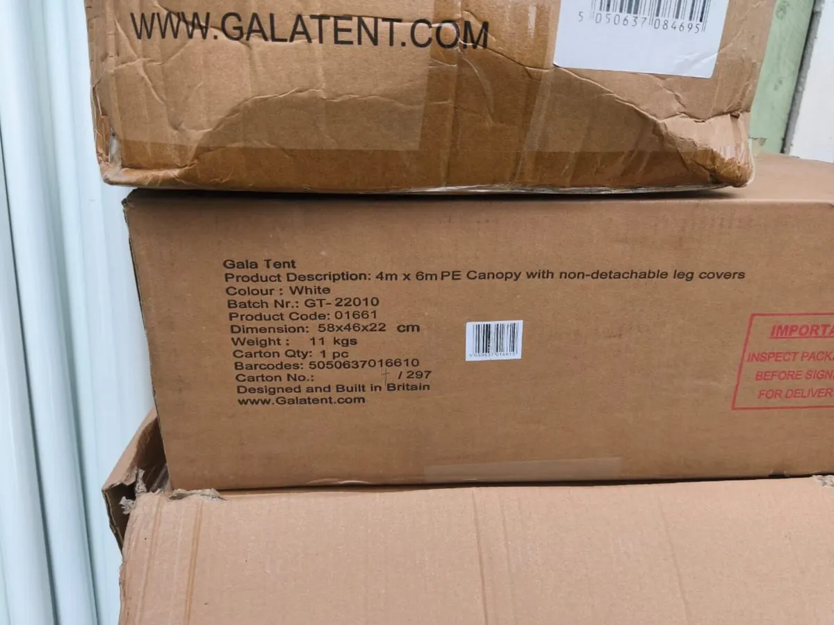 New 4 x6m Marquee with new marquee lining. - Image 2