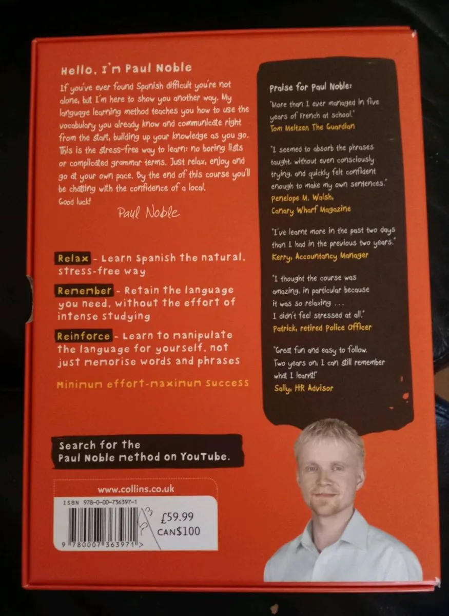 Learn Spanish With Paul Noble Cd Set - Image 2