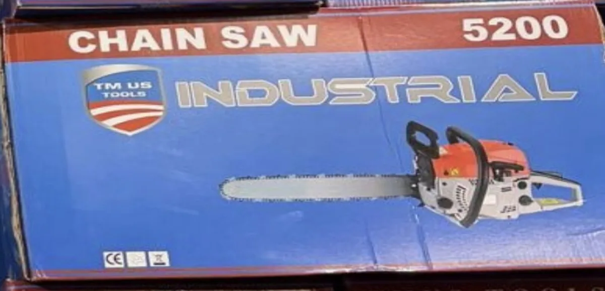 TM US 52cc petrol chainsaw - Image 2