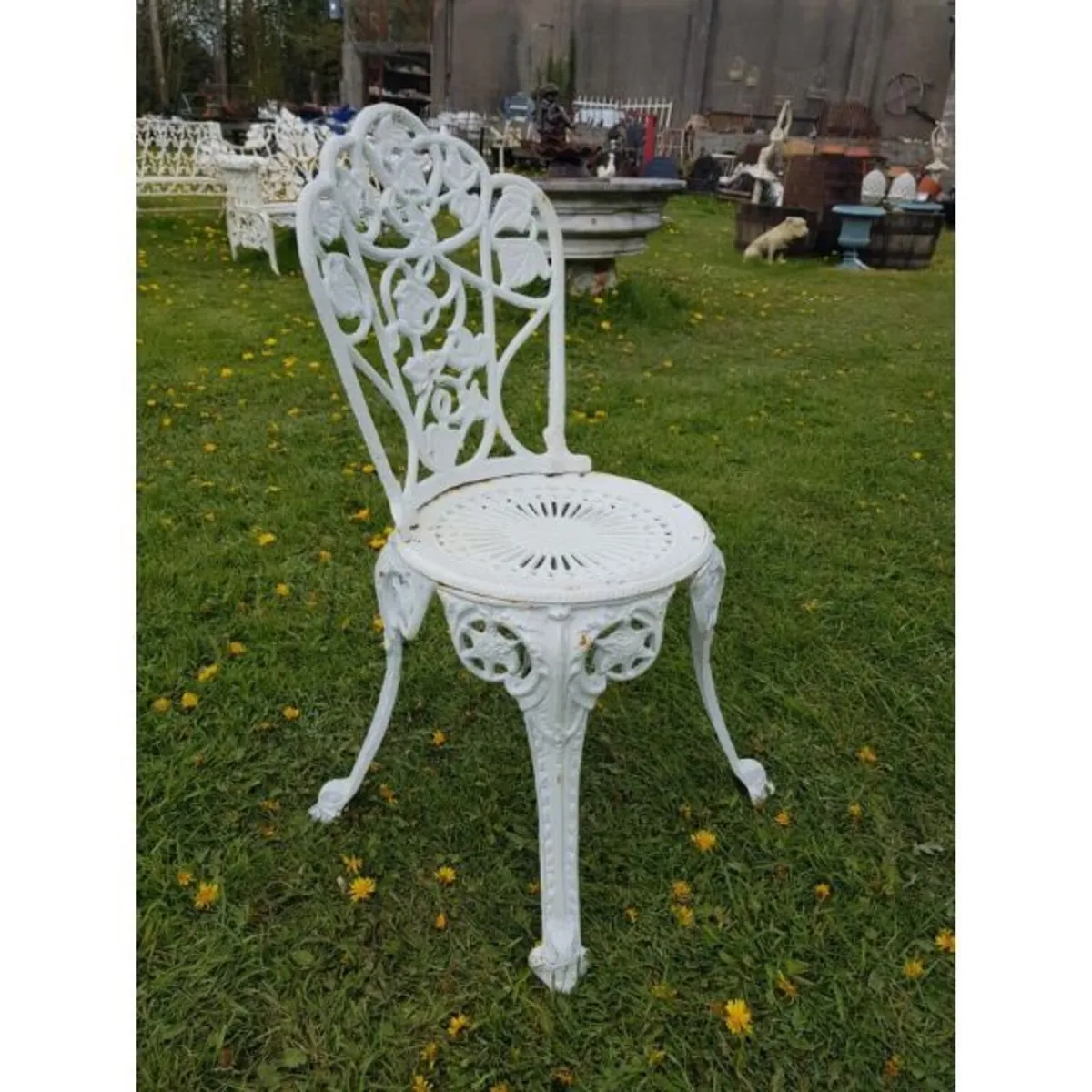 Cast Iron Chair – Ornate – Style N - Image 1
