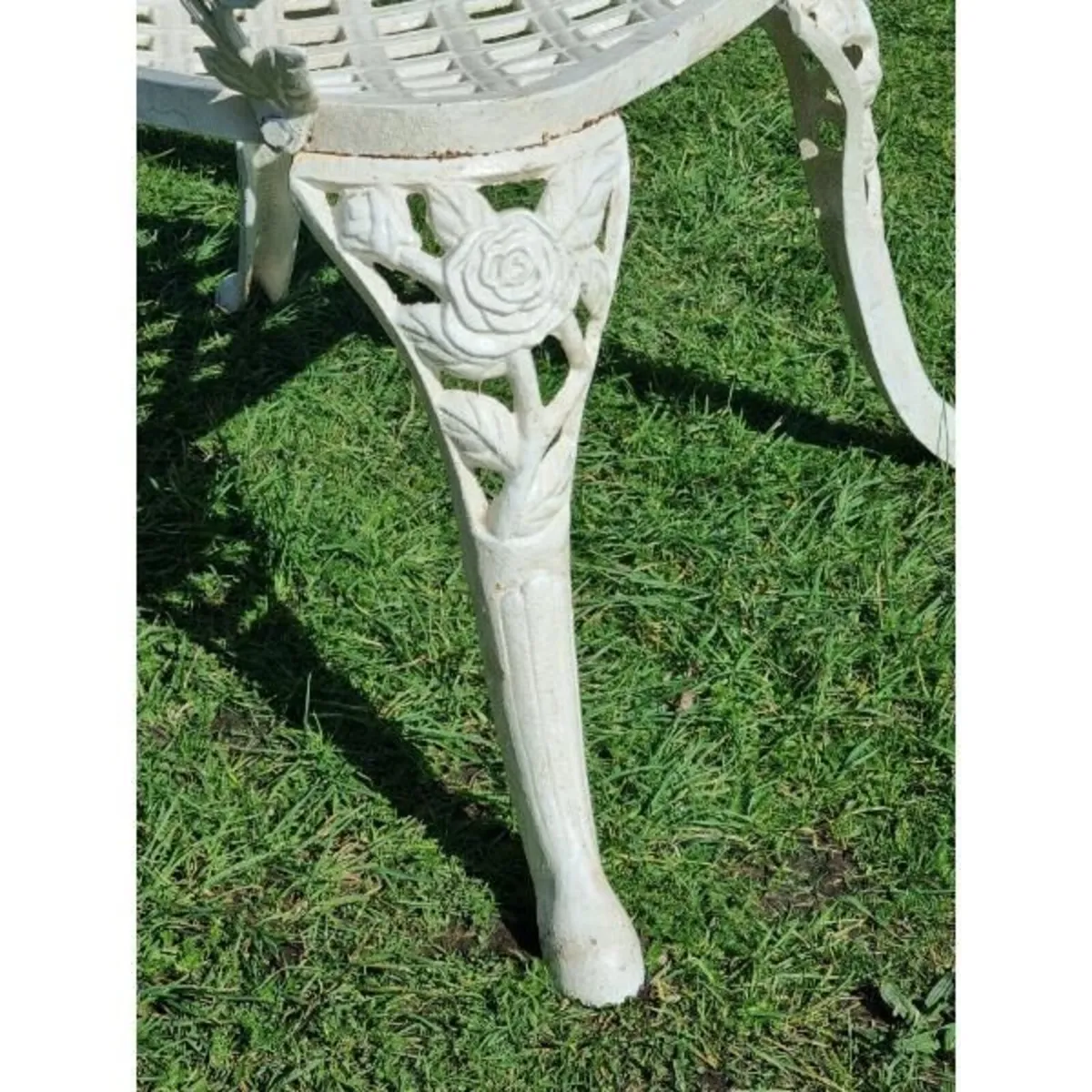 Cast Iron Chair – With Arms – Style H – H65 - Image 2