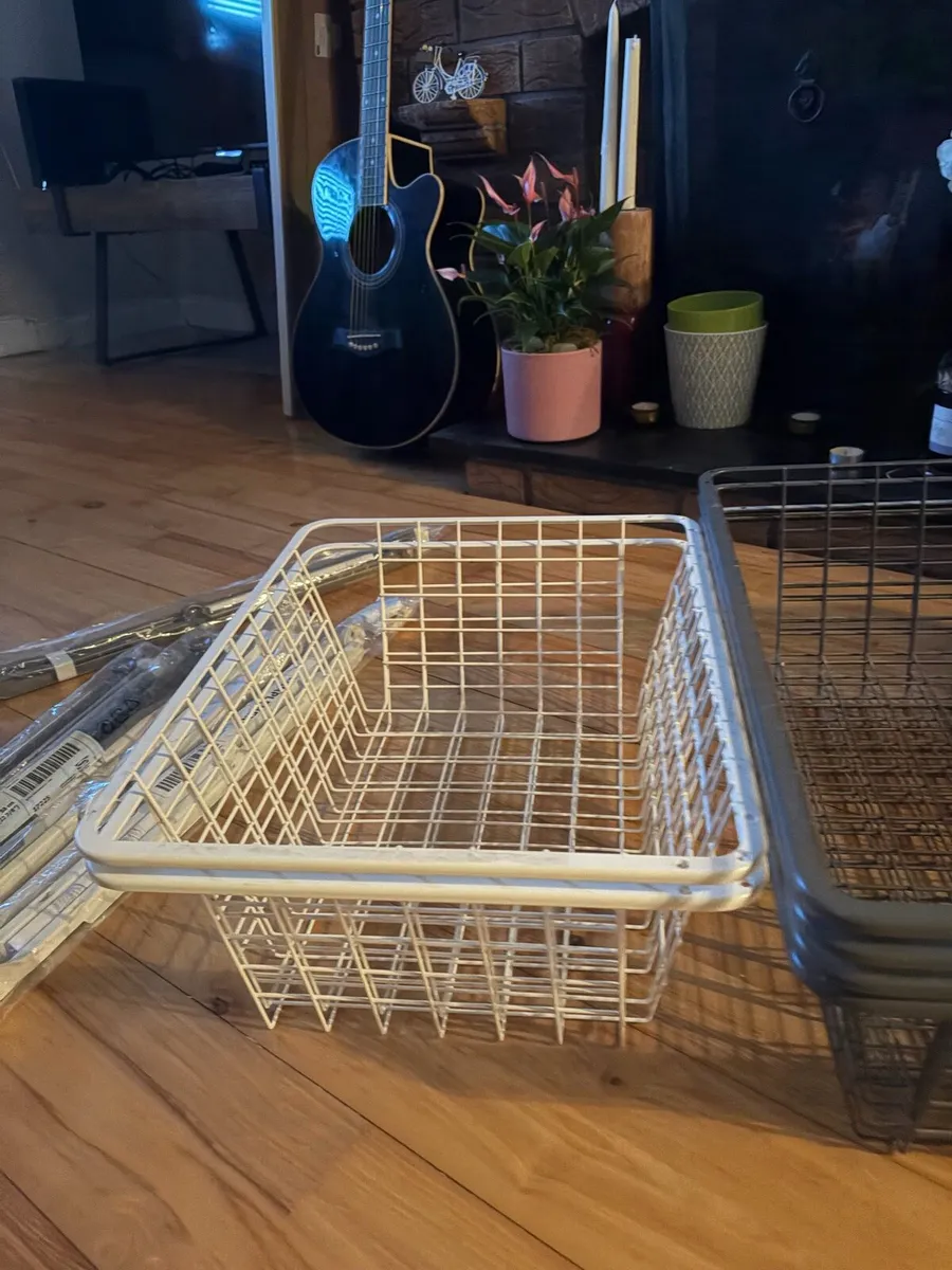 Drawers and brackets for wardrobe or cupboards - Image 3