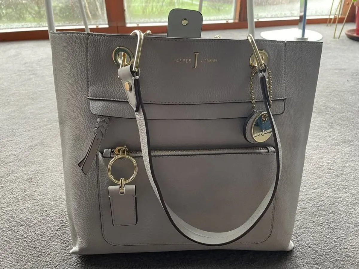Jasper Conran Grey Tote Bag - Image 1