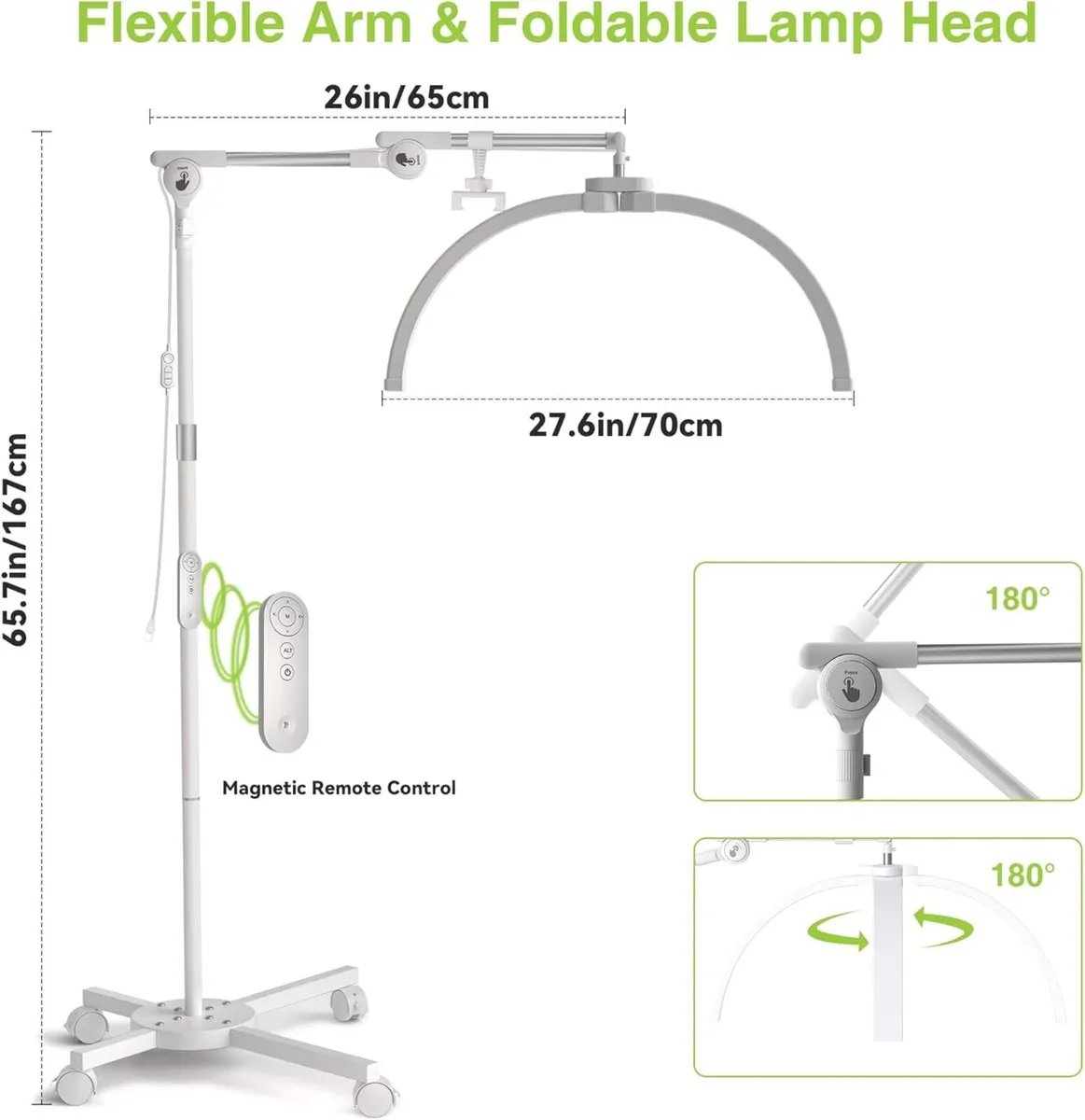 Half Moon Lash Light Foldable LED Eyelash Lamp 28 - Image 4