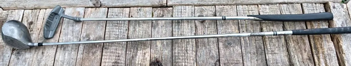 Dunlop Golf Number One Wood and Putter - Image 2