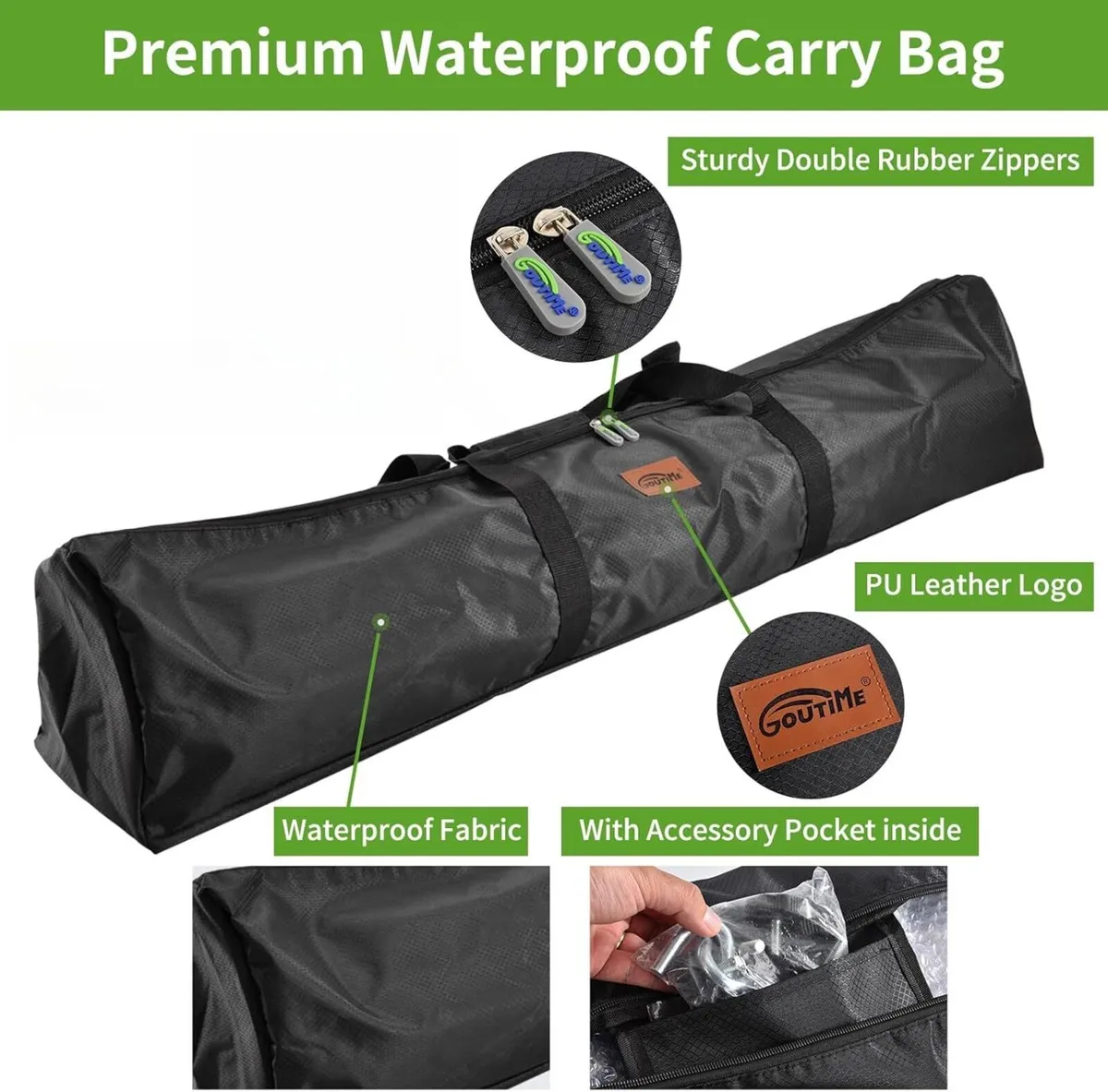 9Ft Double Hammock with Stand 550 lbs Capacity - Image 3