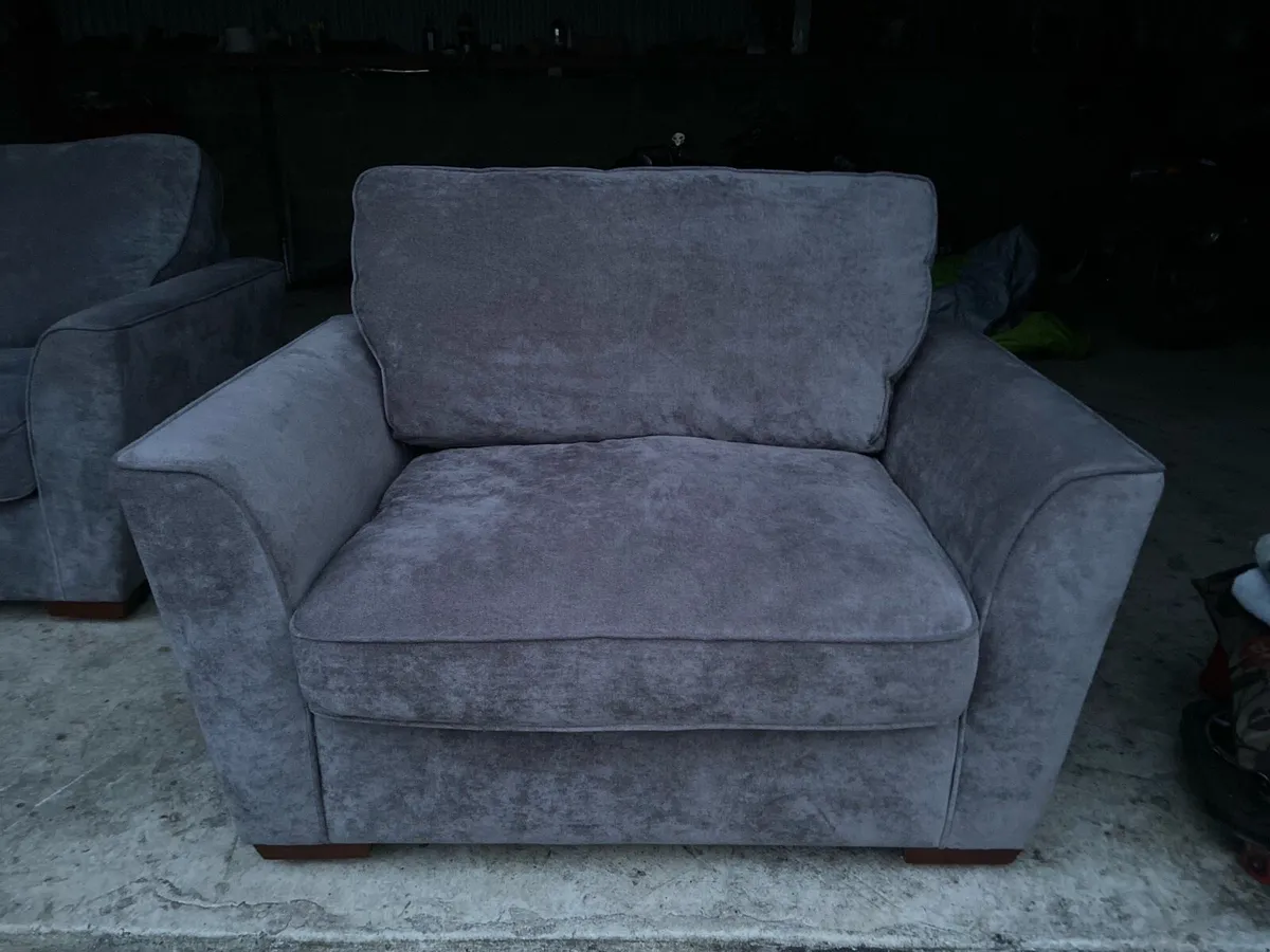 Sofa bed and cuddle chair - Image 3