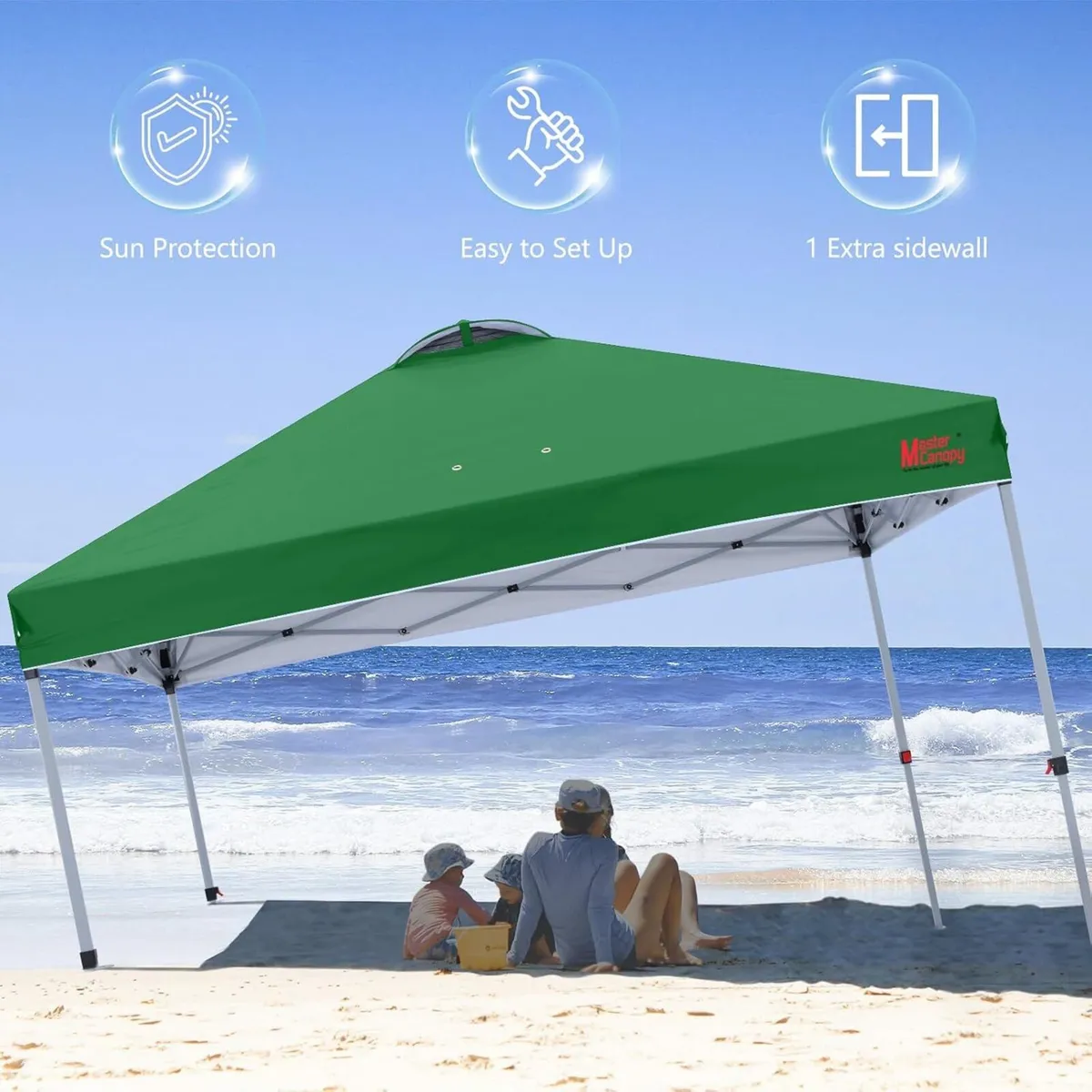 Durable Ez Pop-up Gazebo Tent with 1 Sidewall - Image 3