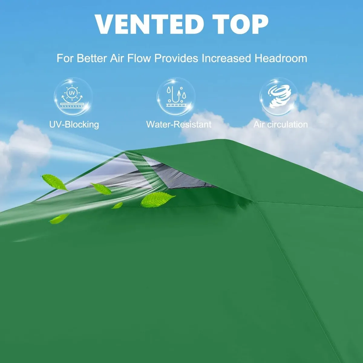 Durable Ez Pop-up Gazebo Tent with 1 Sidewall - Image 4