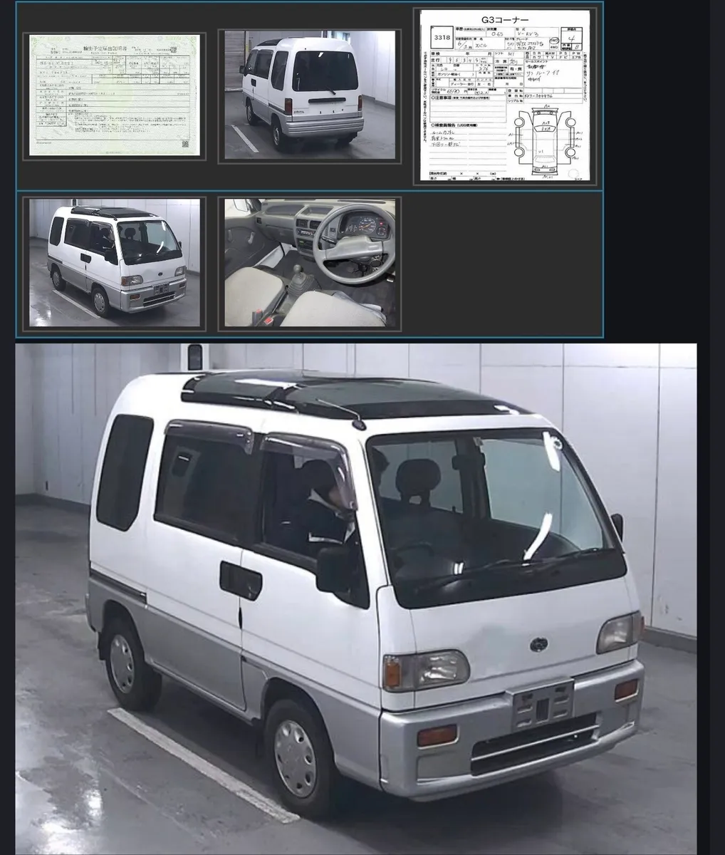 Subaru Sambar 1994 Manual Van, Automati Glass Roof