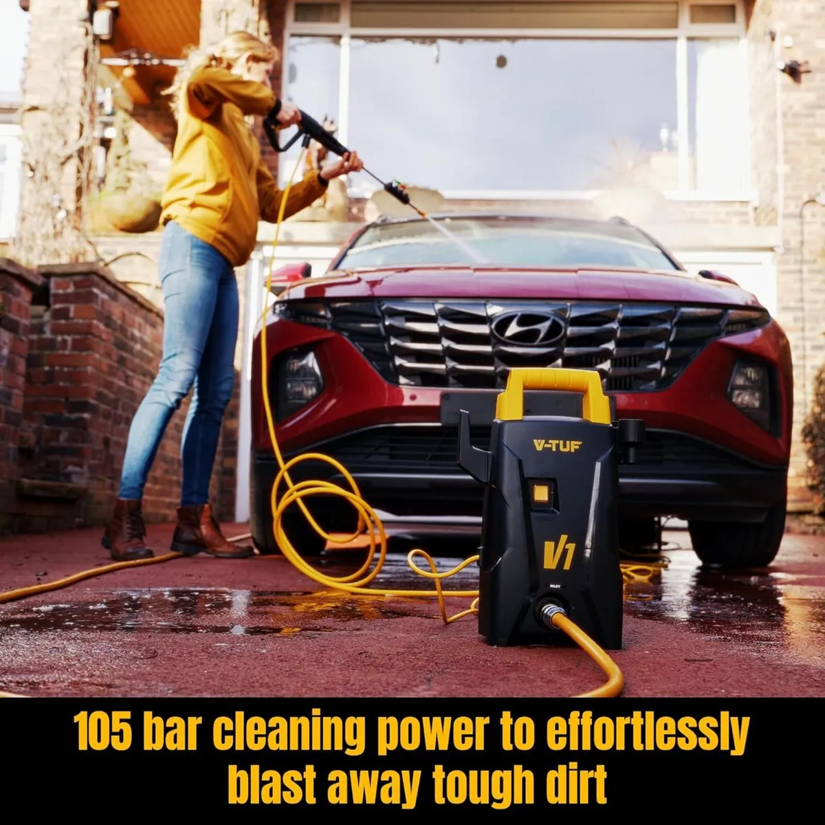 Portable Pressure Washer V 1 Pressure: max. 105 - Image 3