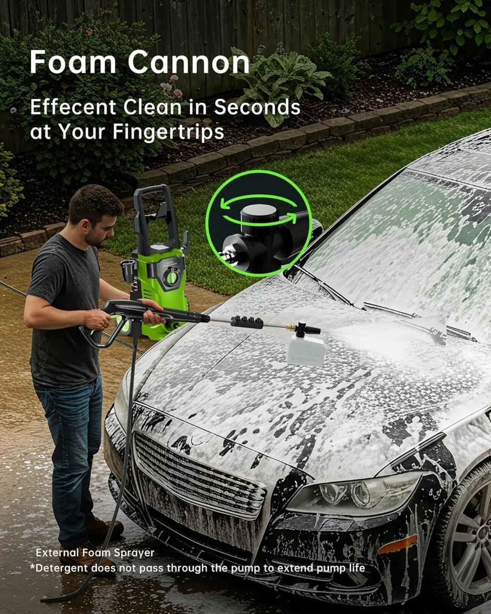 Pressure Washers 450L/H Max 160Bar Electric Power - Image 3