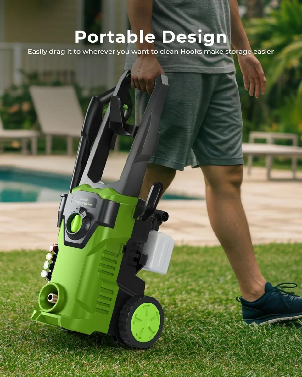 Pressure Washers 450L/H Max 160Bar Electric Power - Image 4