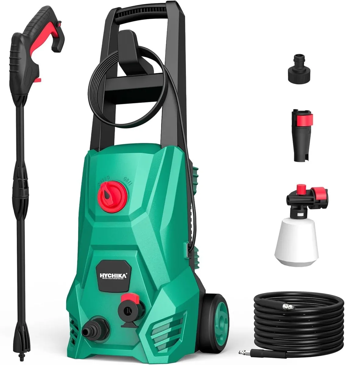 HYCHIKA Pressure Washers 1600PSI Power Washer - Image 1