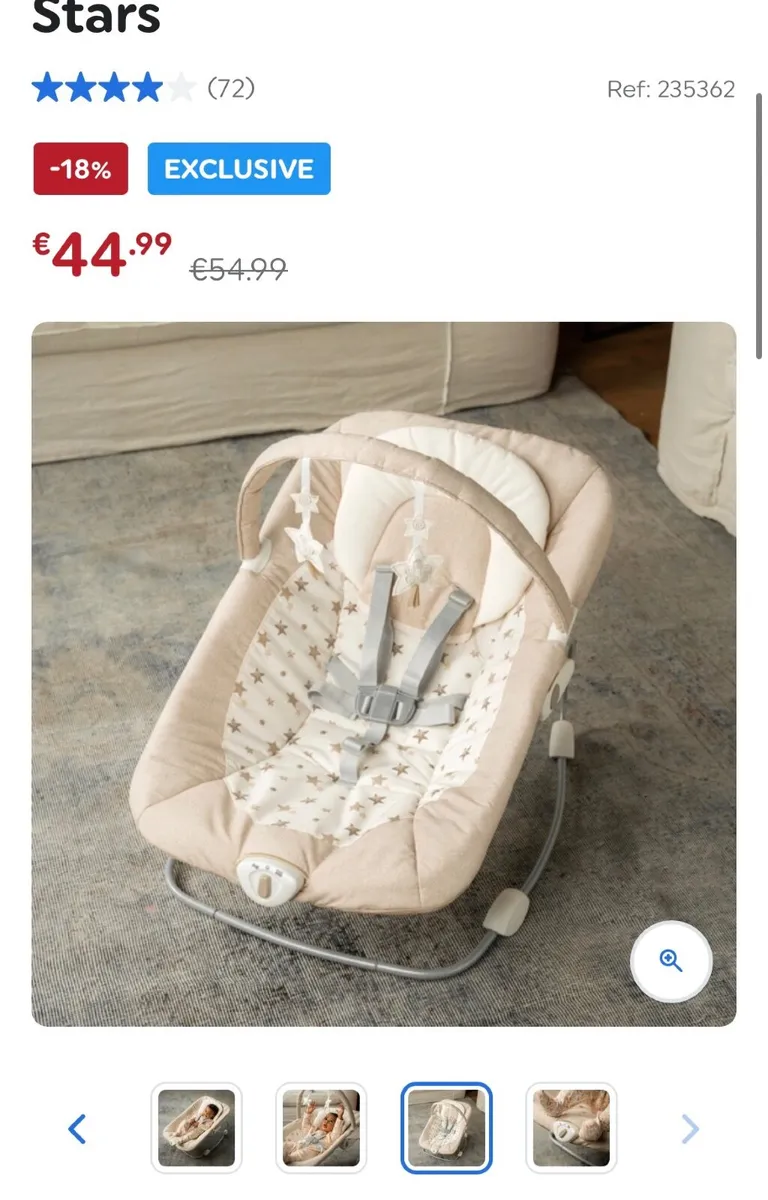 Baby bouncer and soft play gym - Image 1