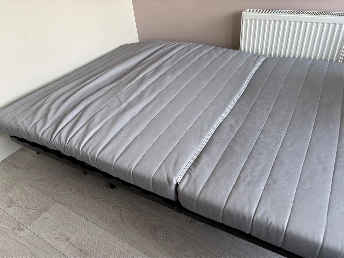 2 seater Ikea sofa bed - Lycksele - Image 3