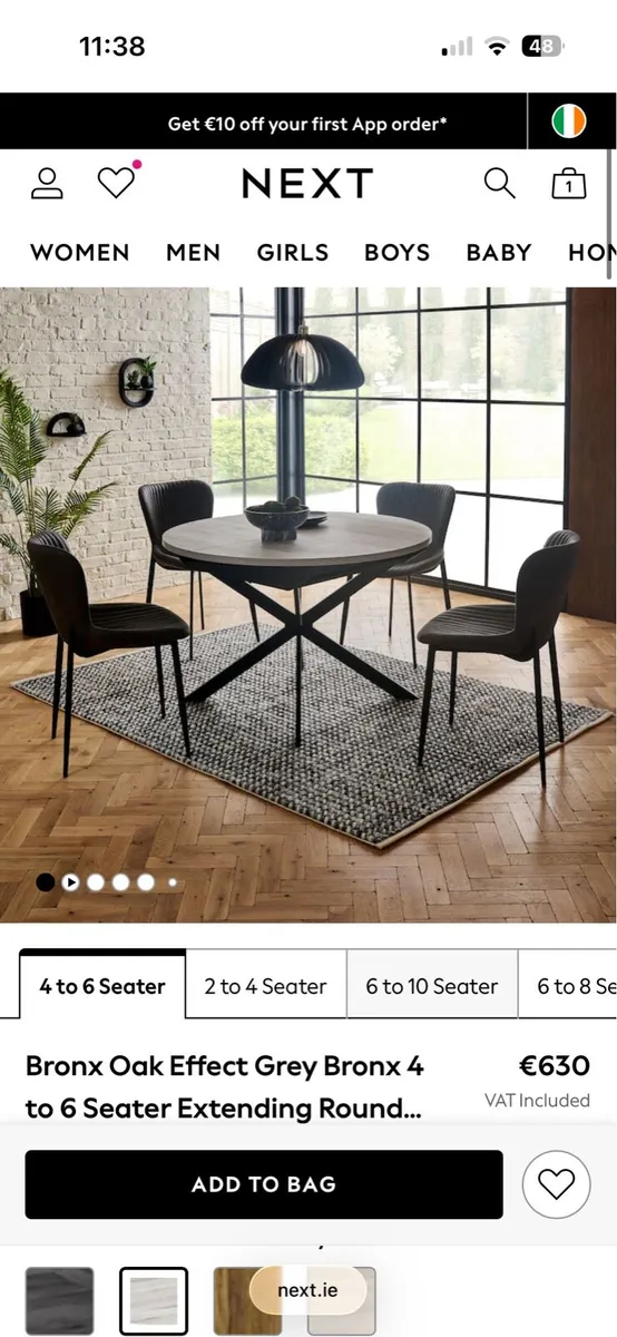 Extendable Dining table - Image 2