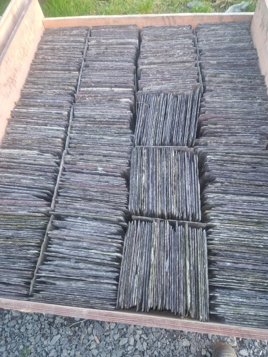 Bangor Blue Slates Reclaimed - Image 1