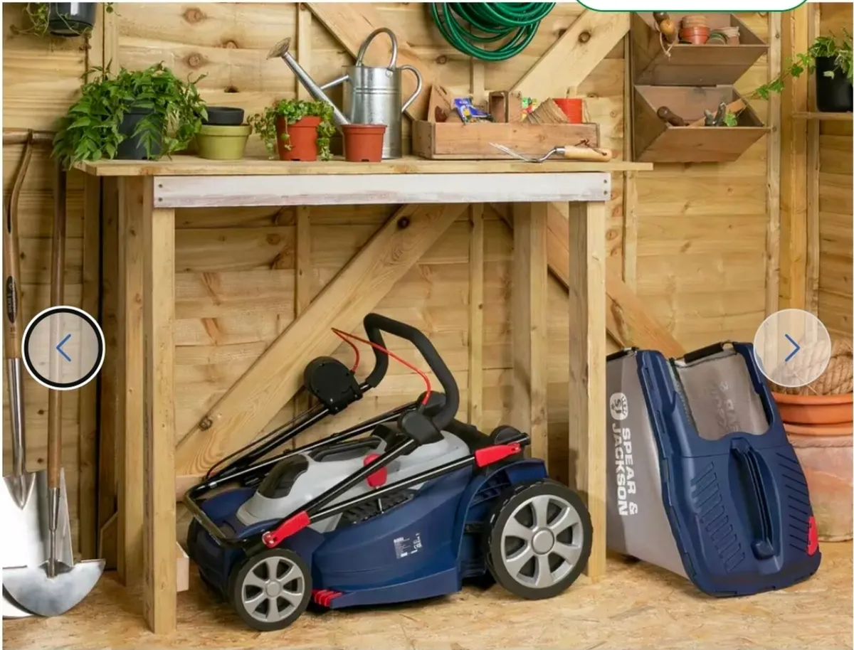 Spear&Jackson battery lawnmower - Image 1