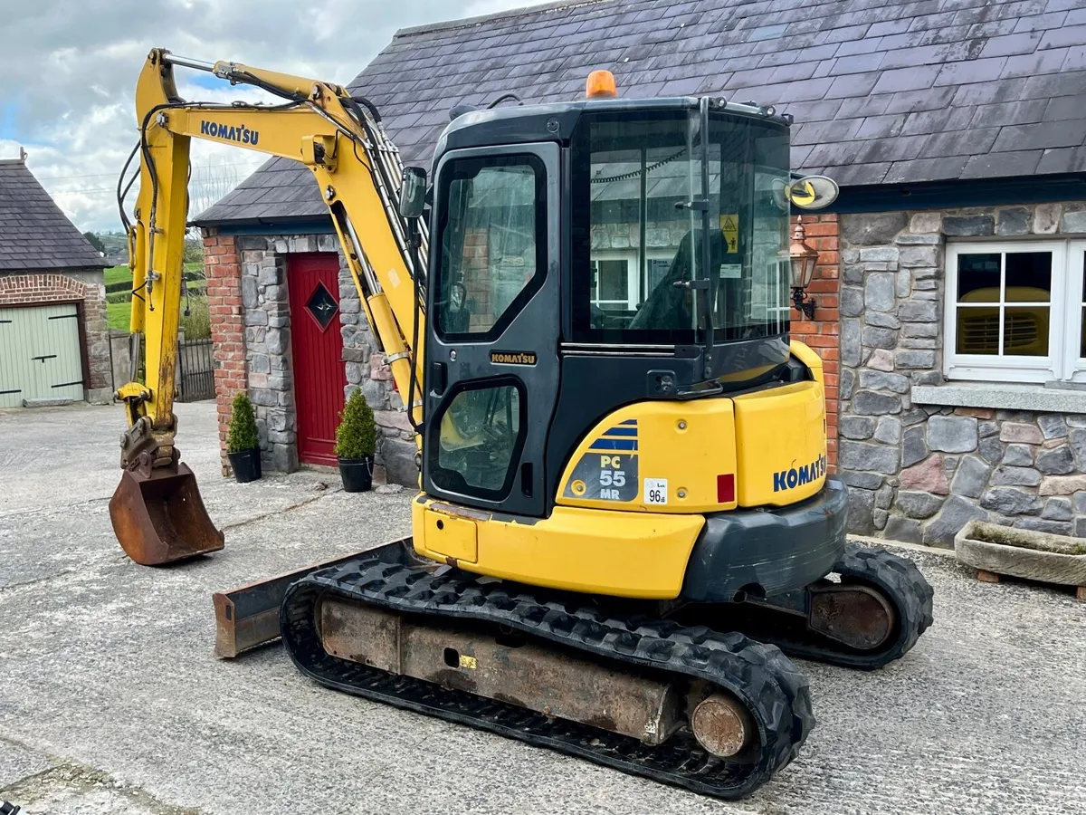 ** Komatsu PC55 6 tonne Digger ** - Image 3