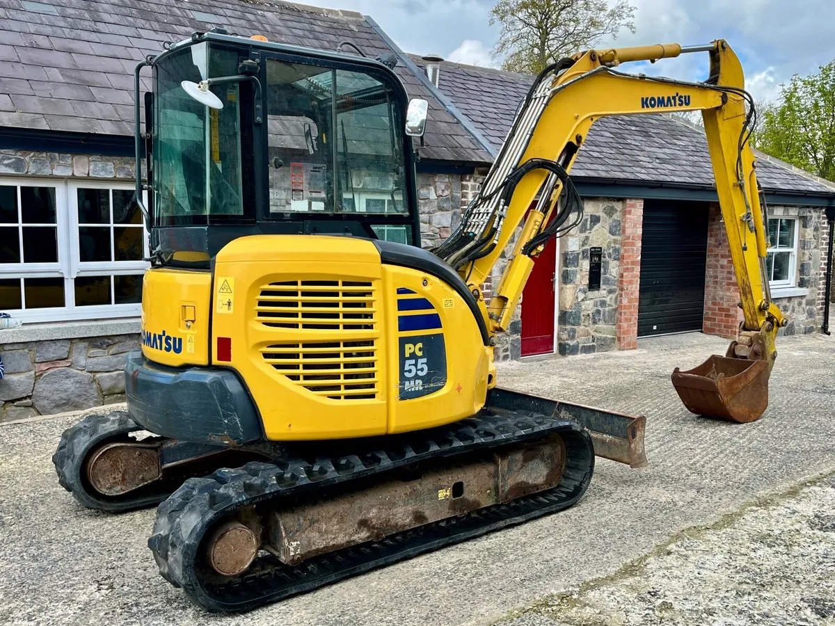 ** Komatsu PC55 6 tonne Digger ** - Image 1