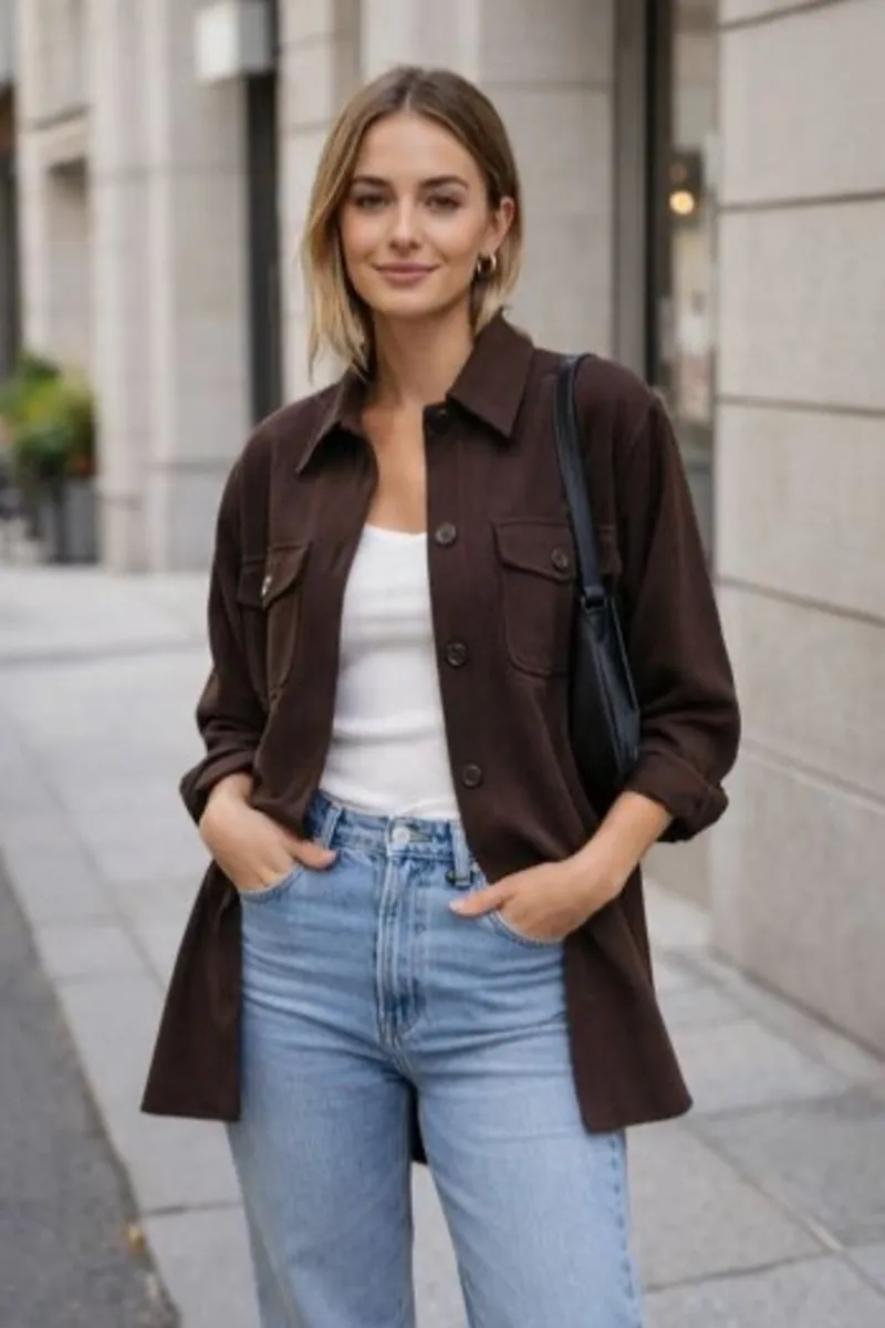 BRAND NEW Debenhams Belted Ladies Top: Size 10 - Image 1