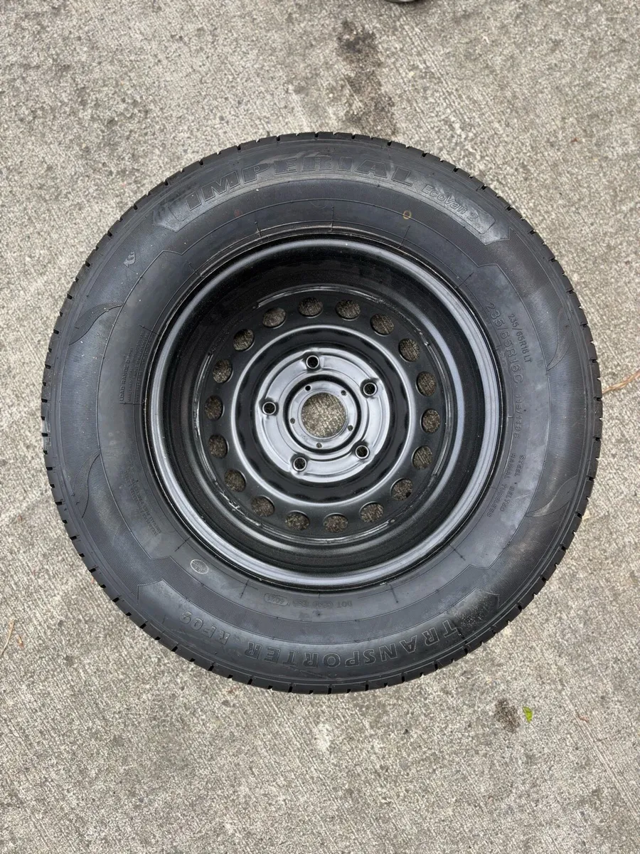 New Van Wheel 235/65 R16C – Tyre + Steel Rim - Image 4