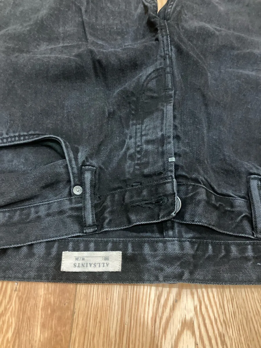 All saints cropped jeans - Image 3