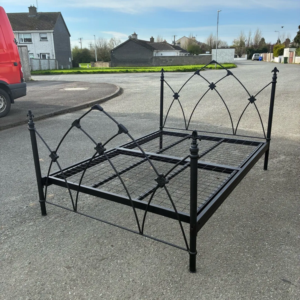 Black Double bed Frame - Image 2