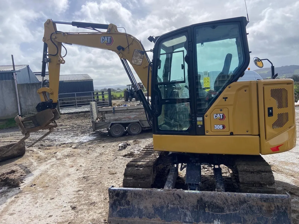 Cat 306 (6 ton) digging bucket included - Image 2