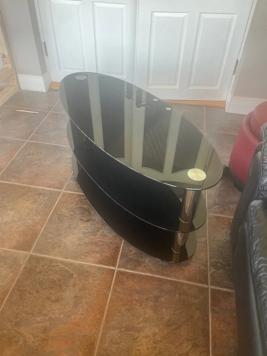 Glass TV and multimedia Stand - Image 2