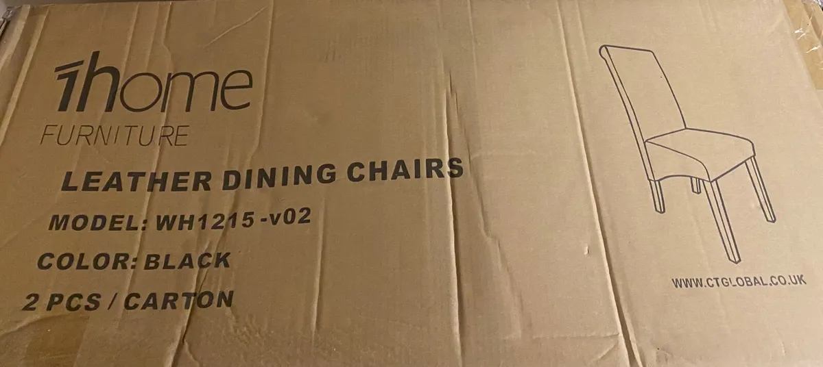 Black Dining Chairs - Image 2