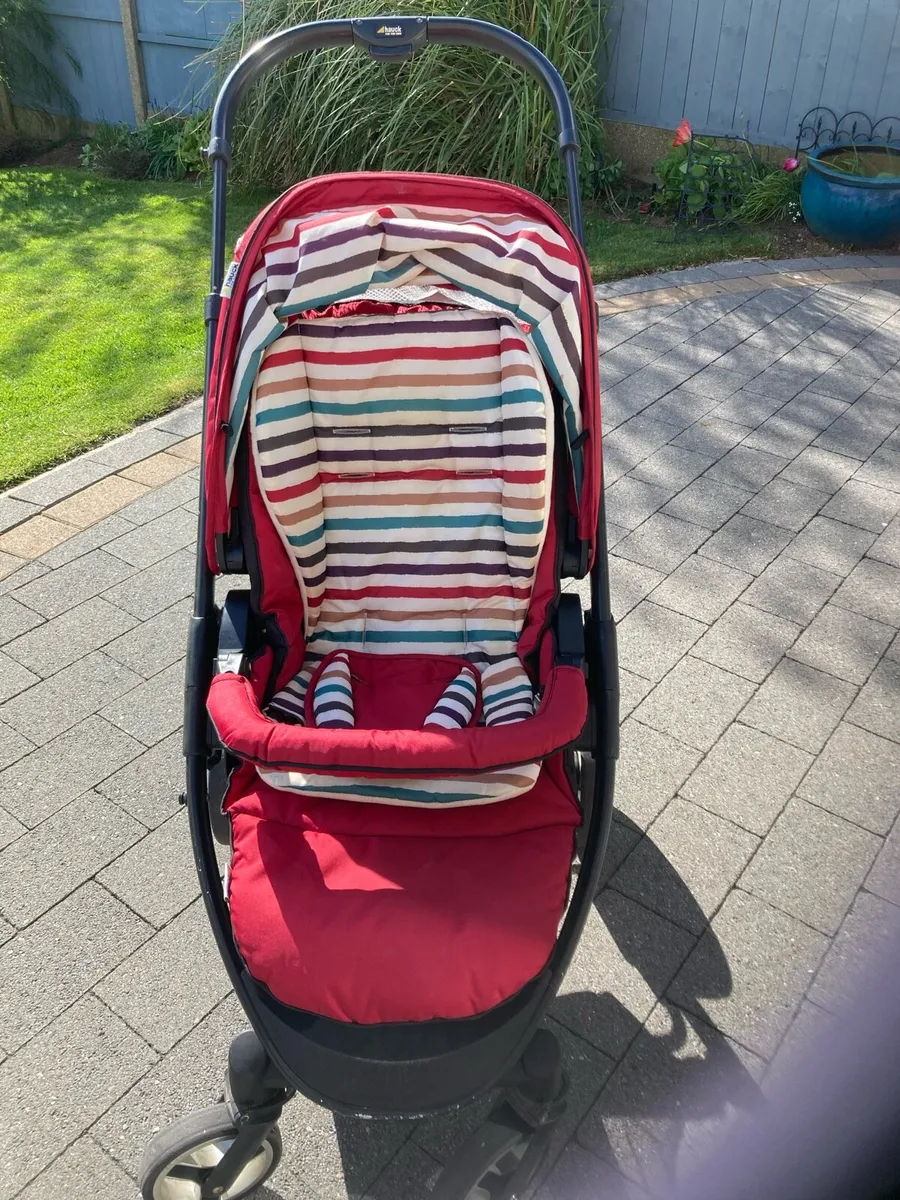 Stroller, pram, car seat plus accessories - Image 1