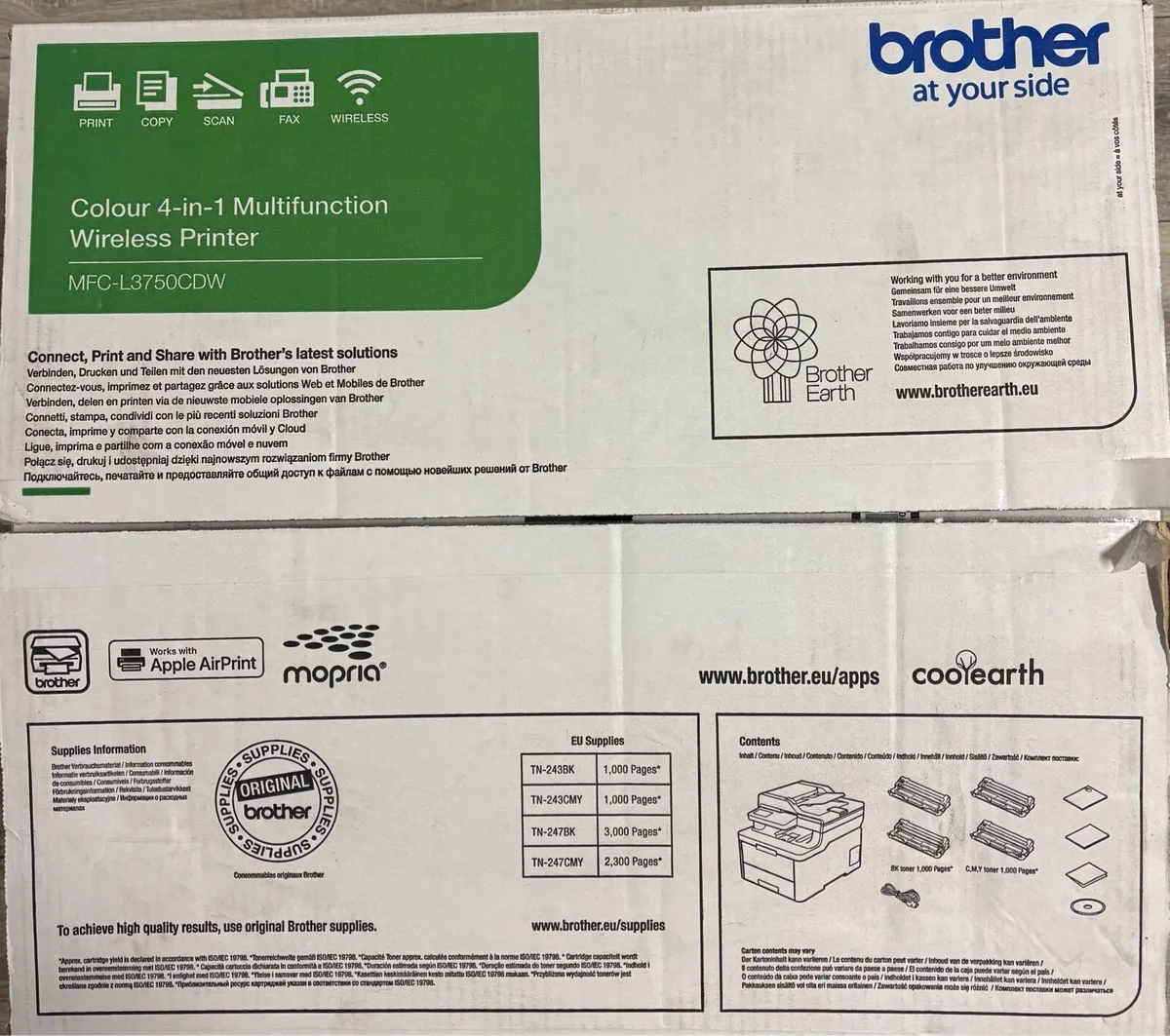 Brother Laser Colour Printer - Like New - Image 4