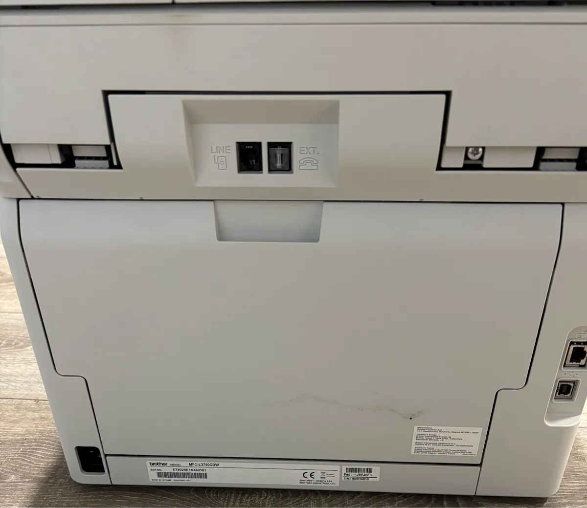 Brother Laser Colour Printer - Like New - Image 3