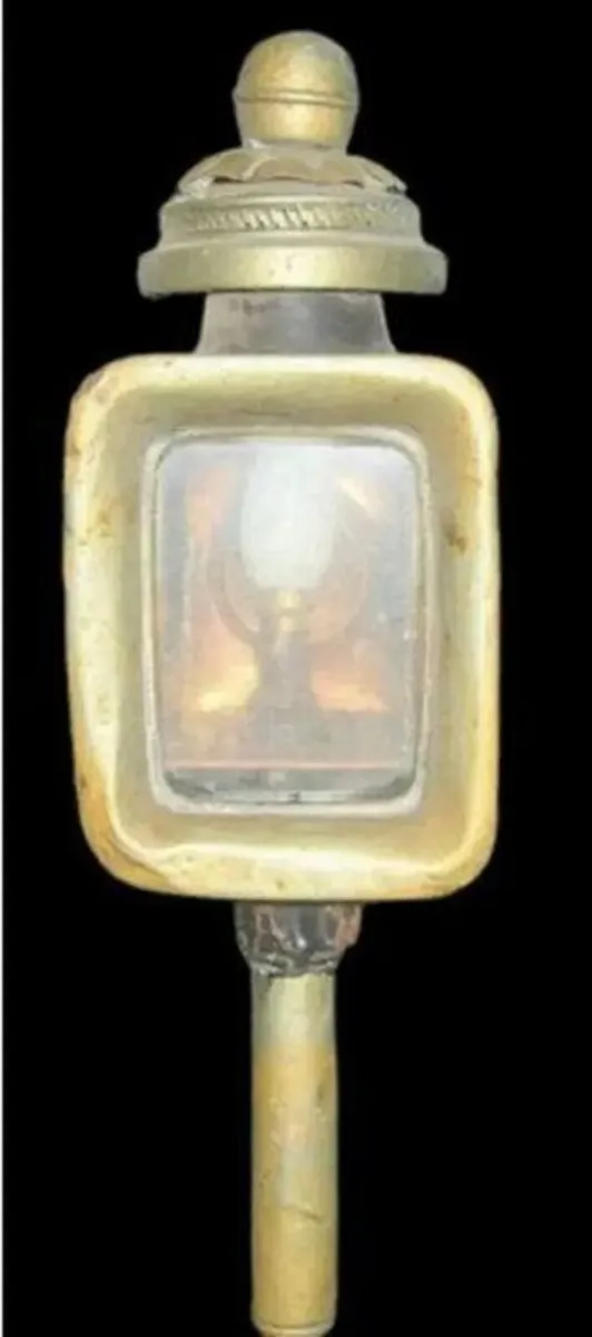 Vintage Original Carriage/Buggy Lamp - Image 1