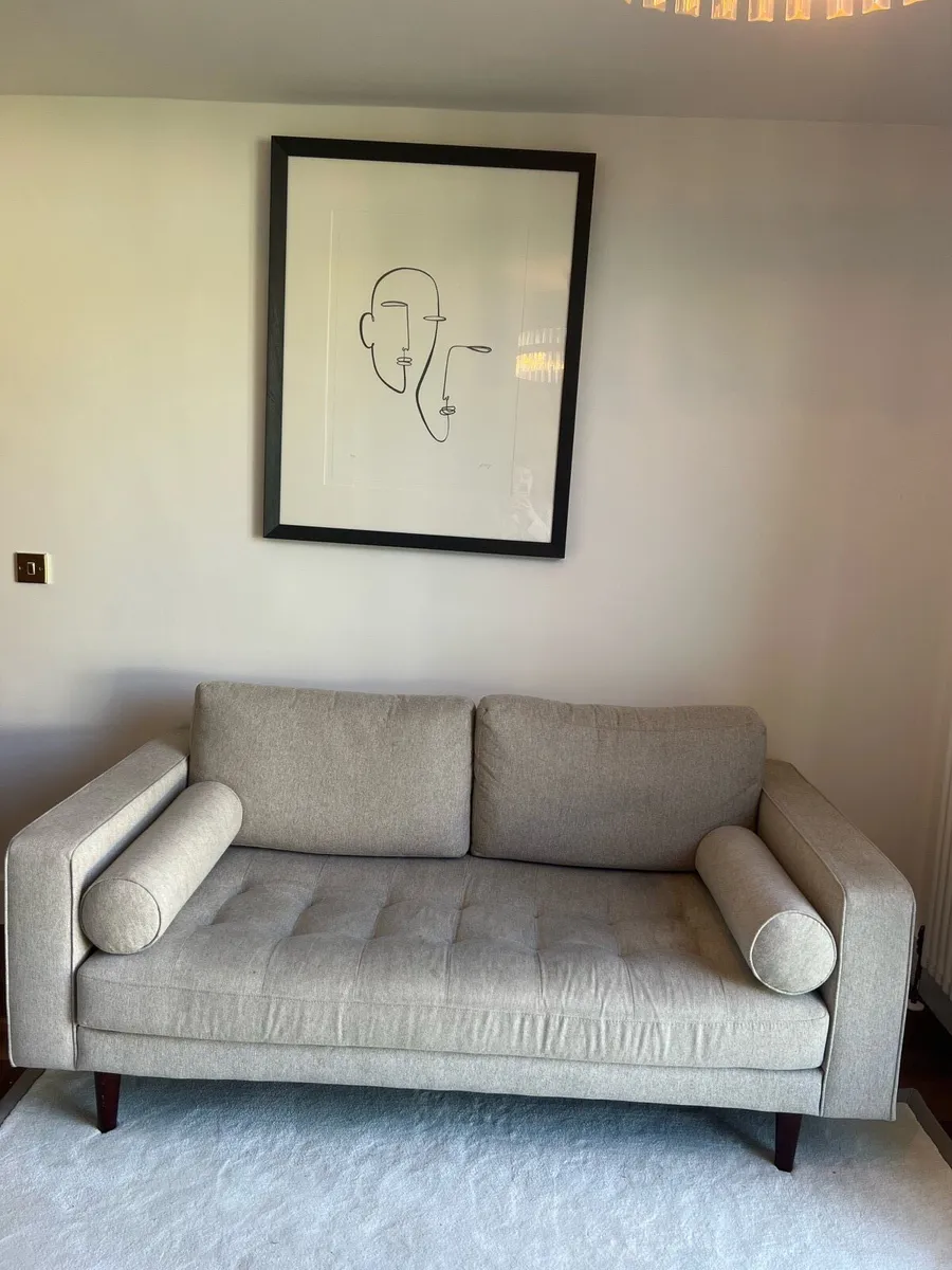 Cooper Sofa Cream - Image 1